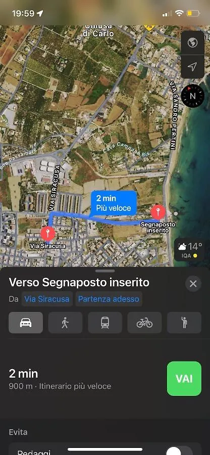 La Casa Del Sole Villa Avola 0*,
